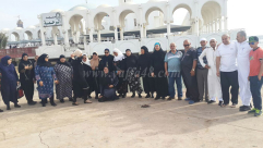  بالصور: معتمرون من مدينة يافا يحلون ضيوفاً على آل زبدة في جدة بالسعودية